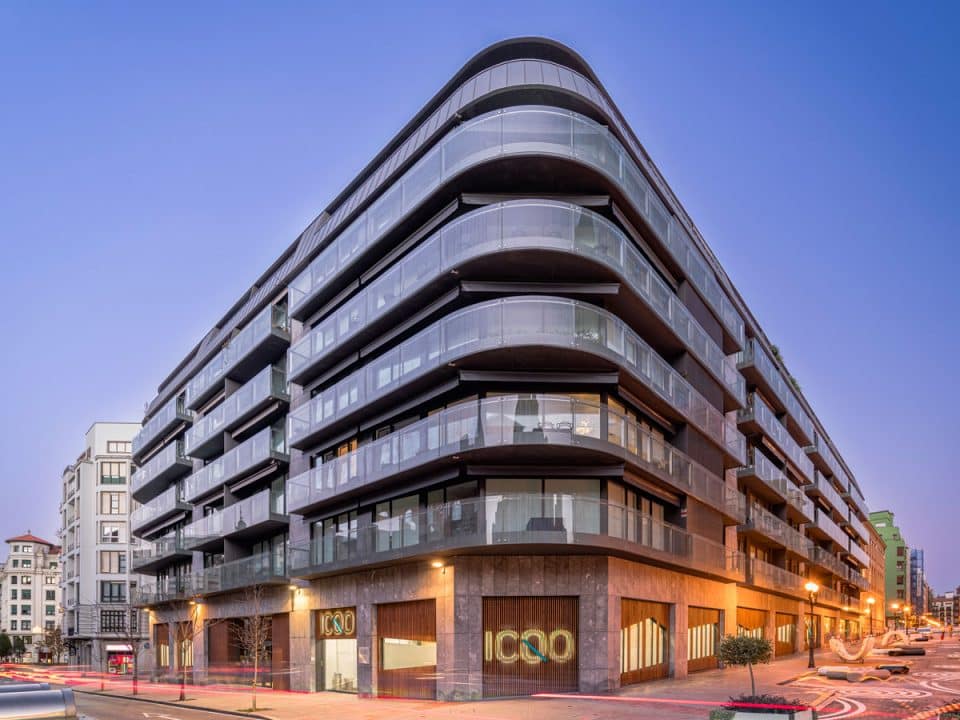 Edificio del centro de Bilbao en el que está el ICQO