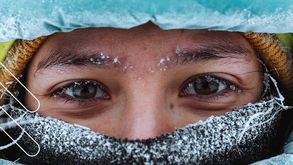 invierno, queratitis, ojo seco