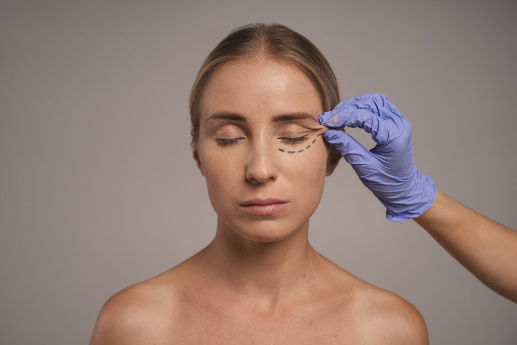 Cirugía oculoplástica estética en la zona ocular
